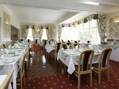 Breakfast room at the Elmington Torquay